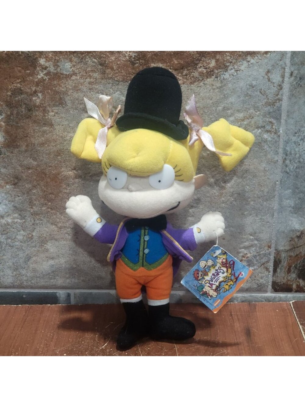 Nanco Nickelodeon Rugrats Angelica Pickles Circus Ringmaster Plush Doll 2004